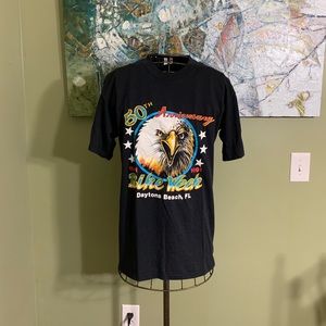 Vintage 1991 Daytona Bike Week T-shirt in size L.